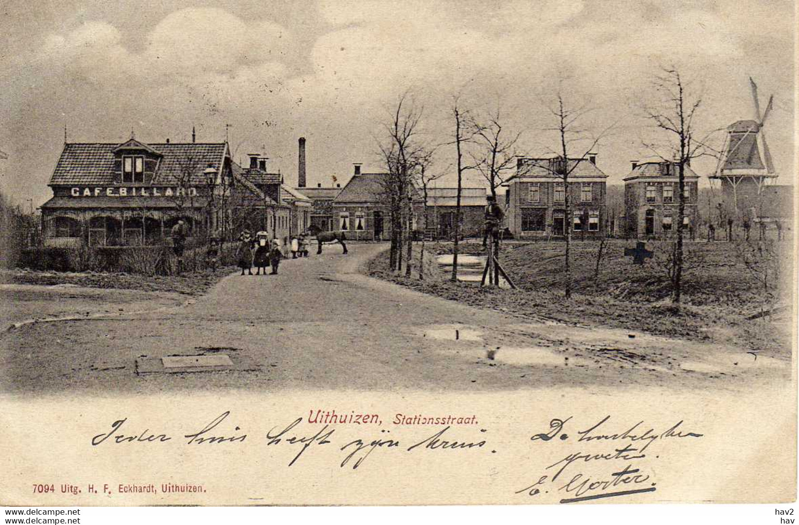 Uithuizen Stationsstraat Molen 4339 - Uithuizen