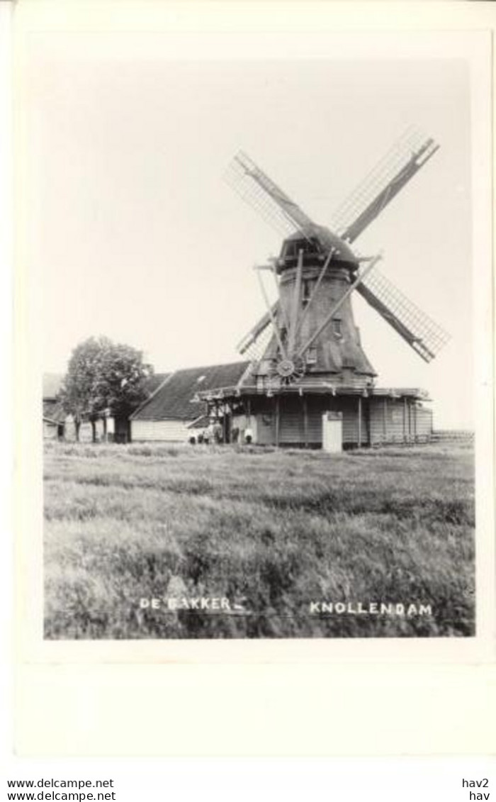 Knollendam Molen De Bakker 2434 - Zaanstreek