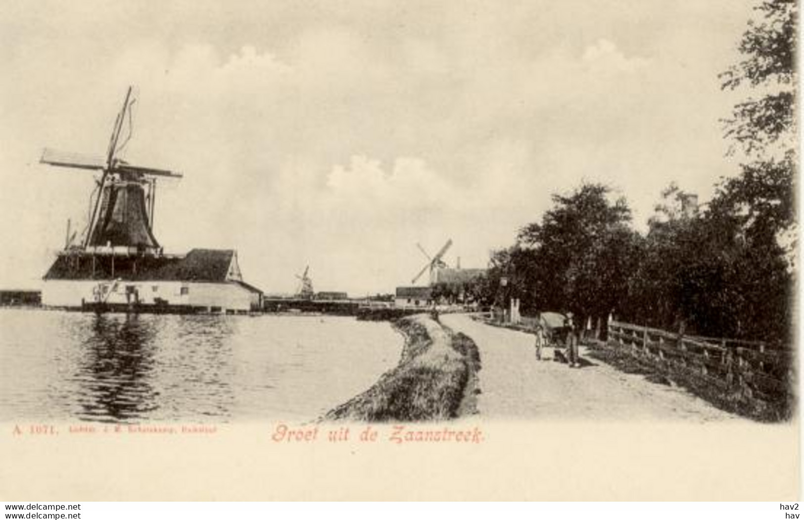 Zaanstreek Molen OUD!!! 2859 - Zaanstreek