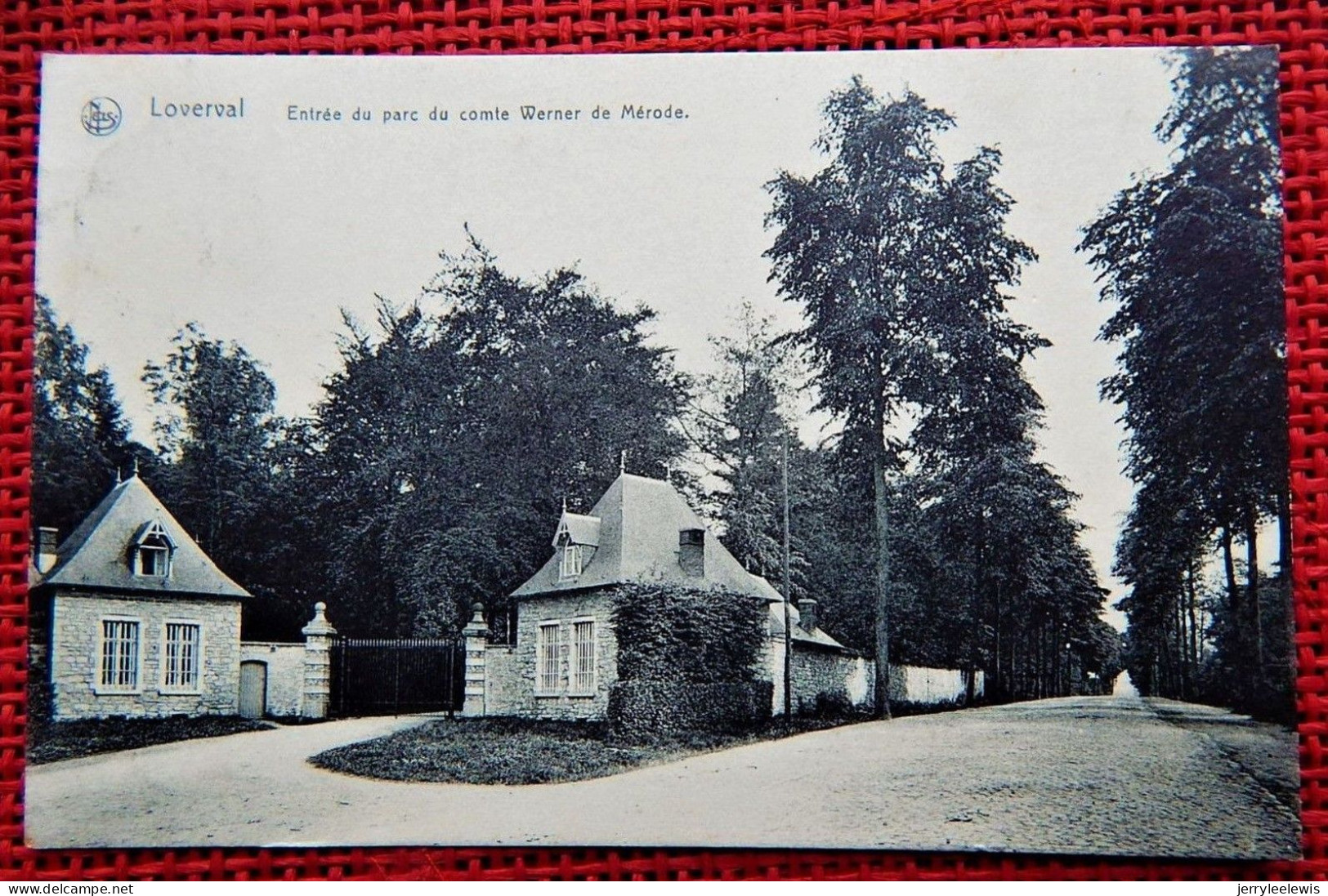 LOVERVAL  -   Entrée Du Parc Du Comte Werner De Mérode - Gerpinnes