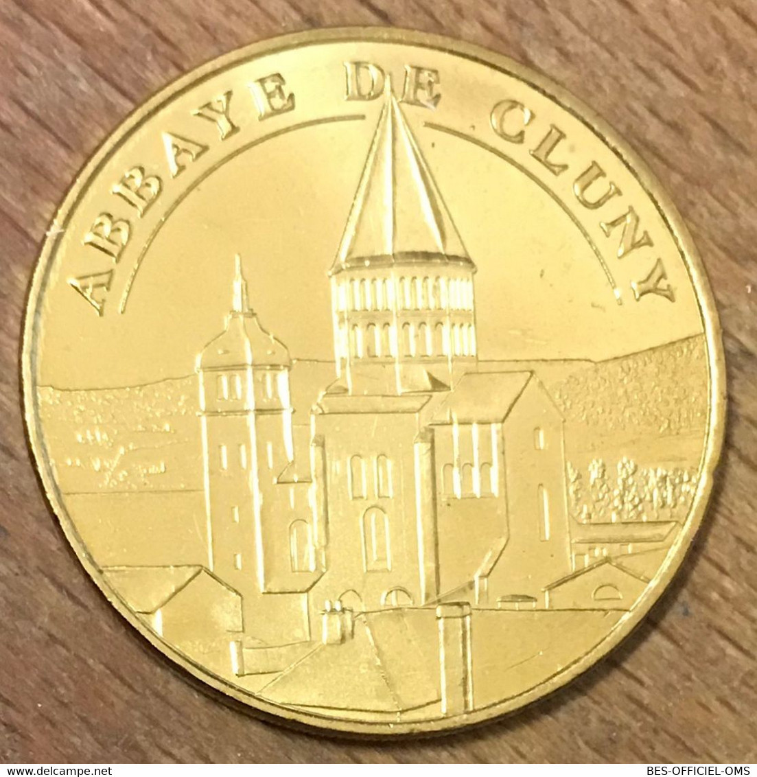 71 ABBAYE DE CLUNY MDP 2014 MÉDAILLE SOUVENIR MONNAIE DE PARIS JETON TOURISTIQUE TOKENS MEDALS COINS - 2014