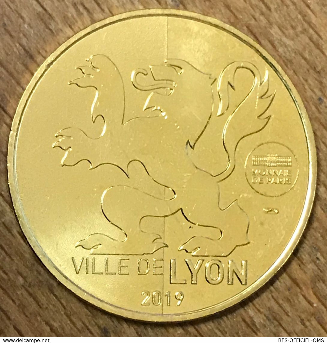 69 ZOO DE LYON SINGES MDP 2019 MÉDAILLE SOUVENIR MONNAIE DE PARIS JETON TOURISTIQUE MEDALS COINS TOKENS - 2019