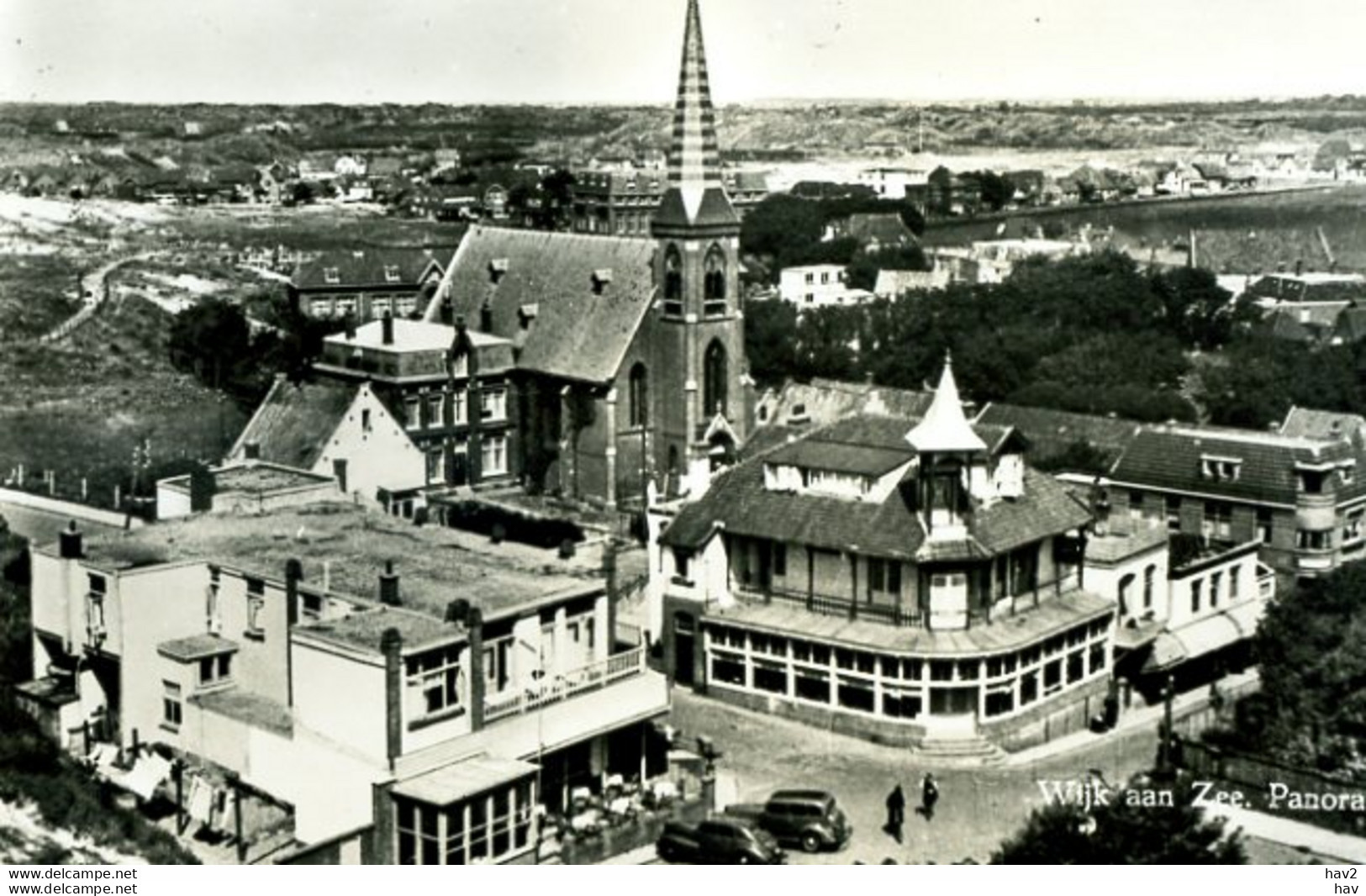 Wijk Aan Zee Kerk Panorama AM348 - Wijk Aan Zee