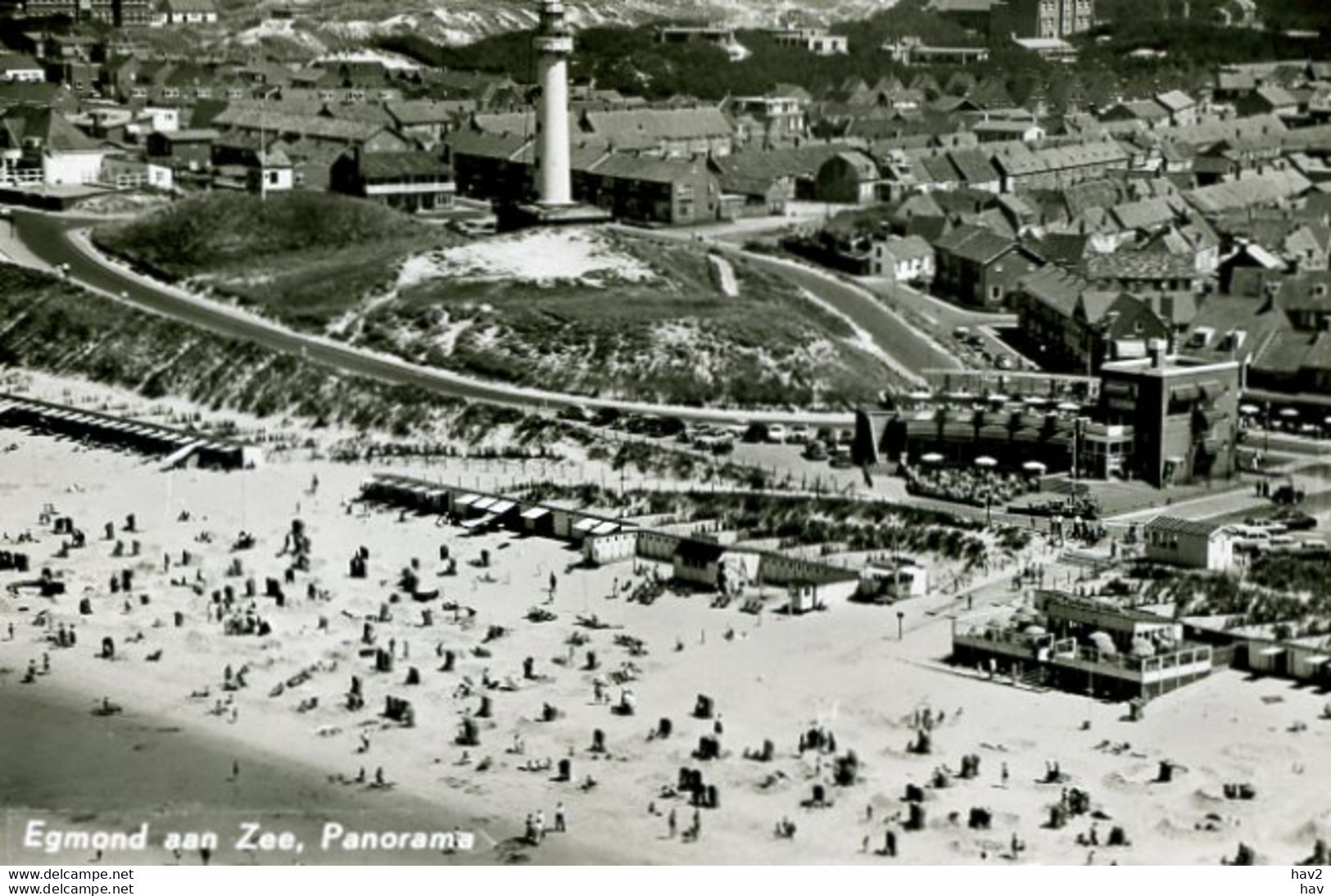 Egmond Aan Zee Panorama Strand Vuurtoren AM413 - Egmond Aan Zee