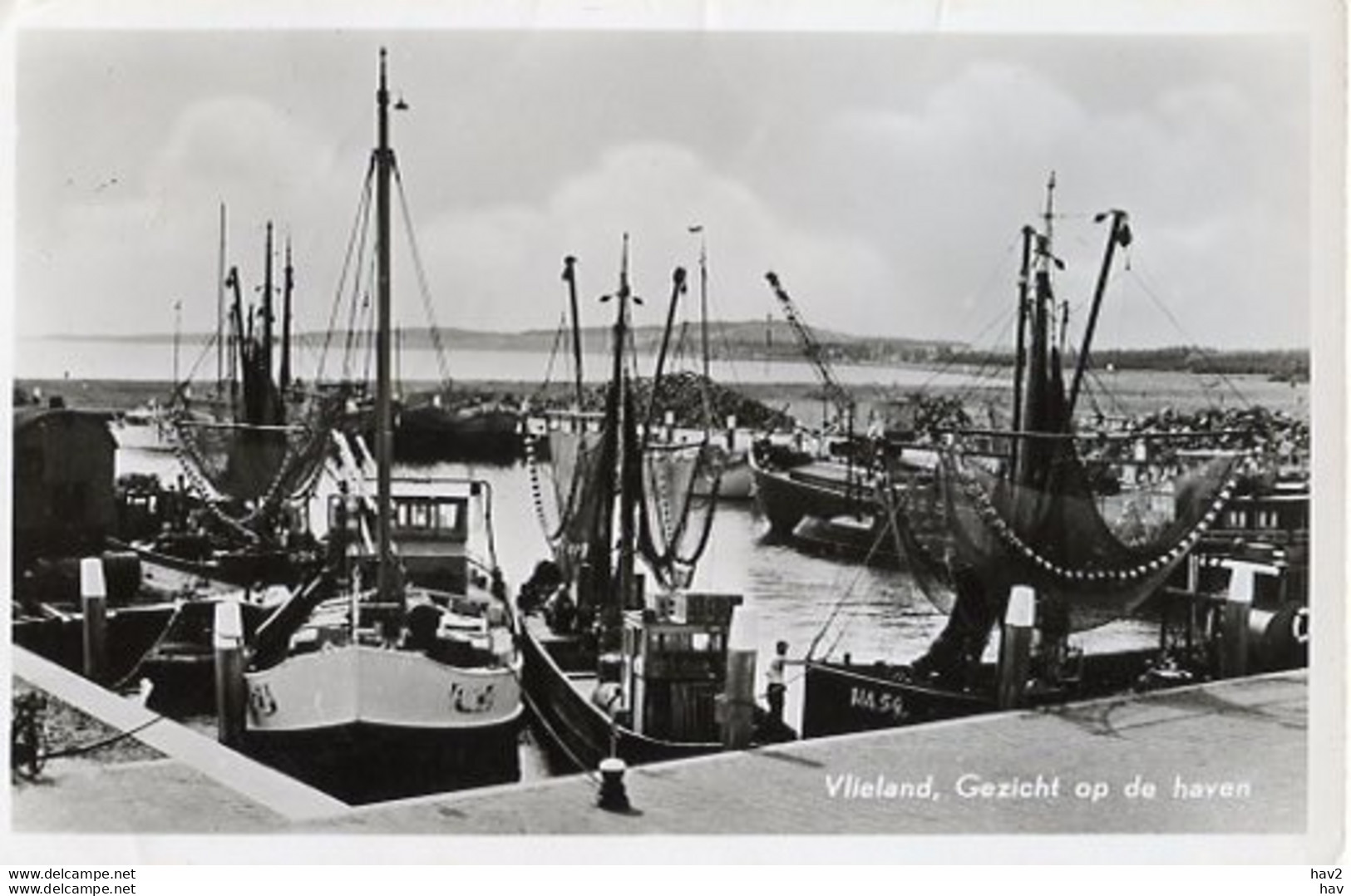 Vlieland  Havengezicht Binnenvaart VisserijAM3736 - Vlieland