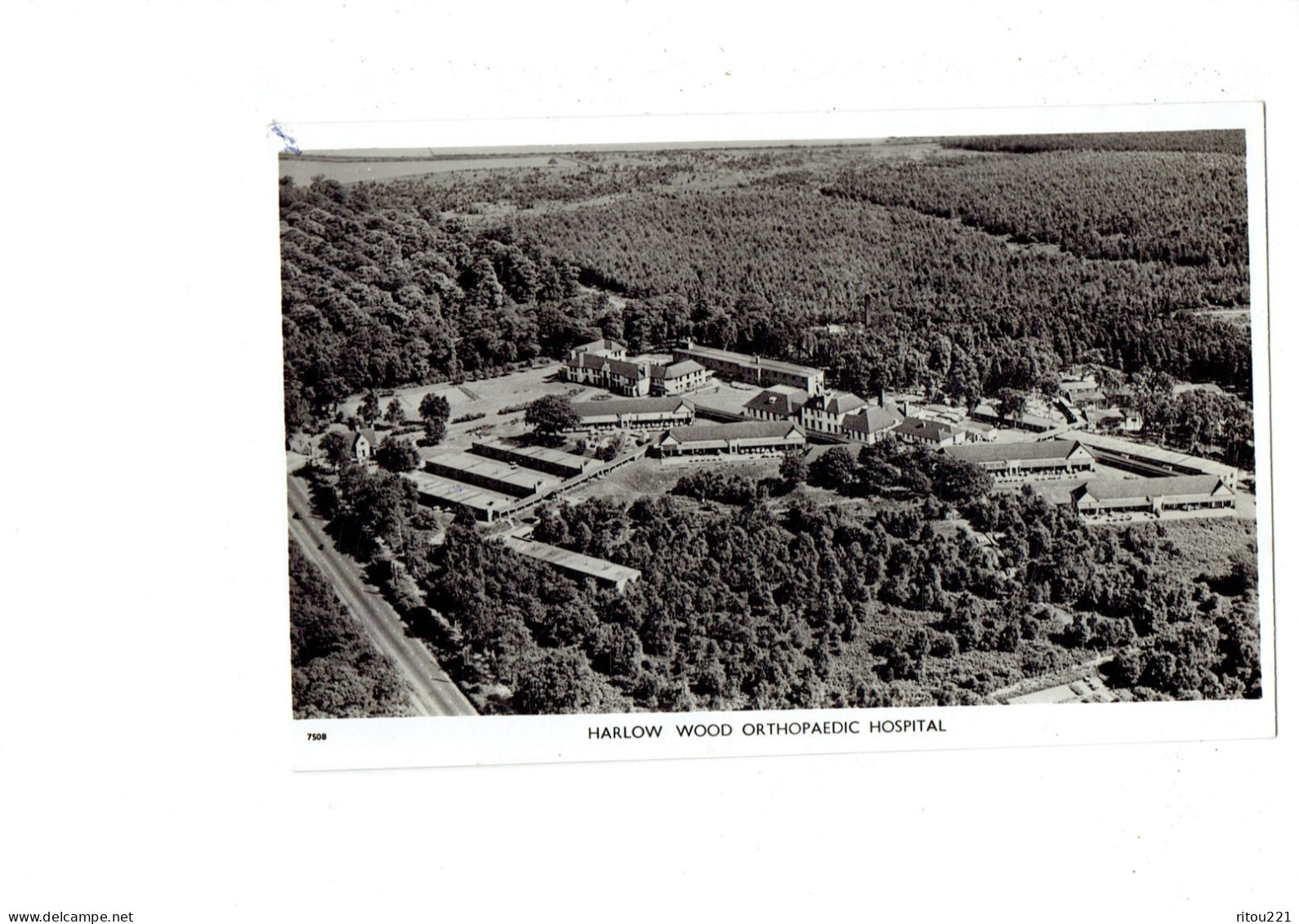 Cpm - HARLOW WOOD ORTHOPAEDIC HOSPITAL. AERIAL VIEW - 7508 - Altri & Non Classificati