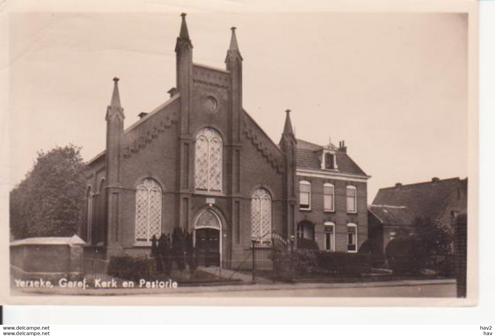 Yerseke Gereformeerde Kerk En Pastorie RY 9149 - Yerseke