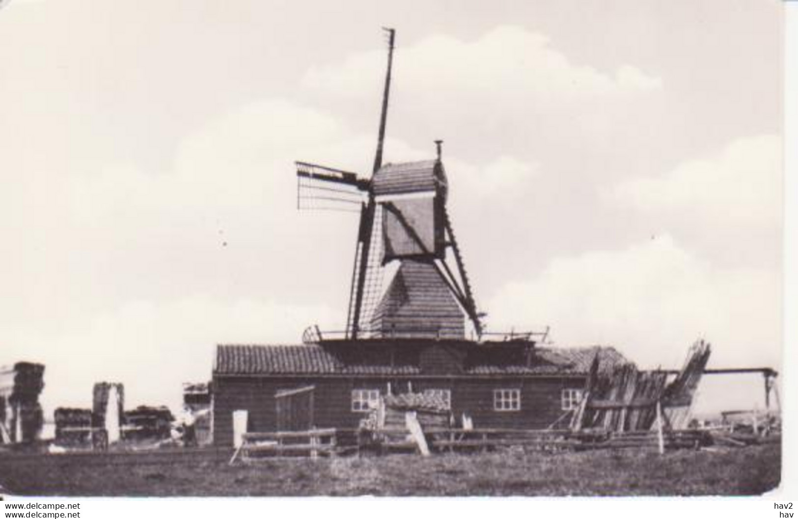 Koog A/d Zaan Molen De Nieuwe Onderneming RY 9198 - Zaanstreek