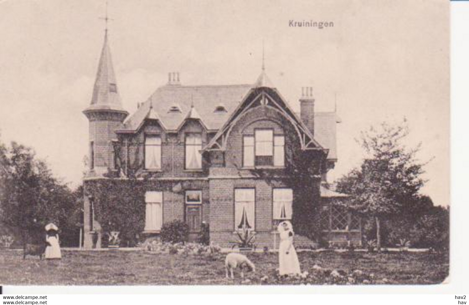 Kruiningen Villa Klederdracht  RY 9563 - Kruiningen