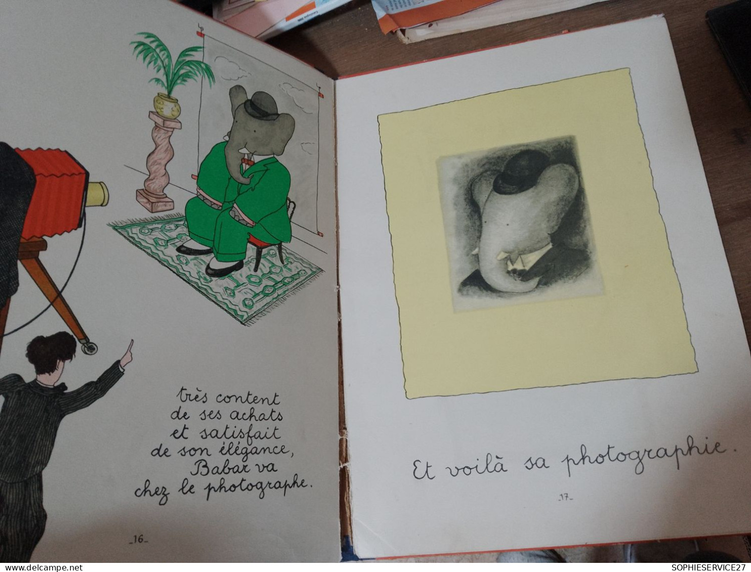 128 //  HISTOIRE DE BABAR LE PETIT ELEPHANT  / JEAN DE BRUNHOFF /  1939 - Hachette