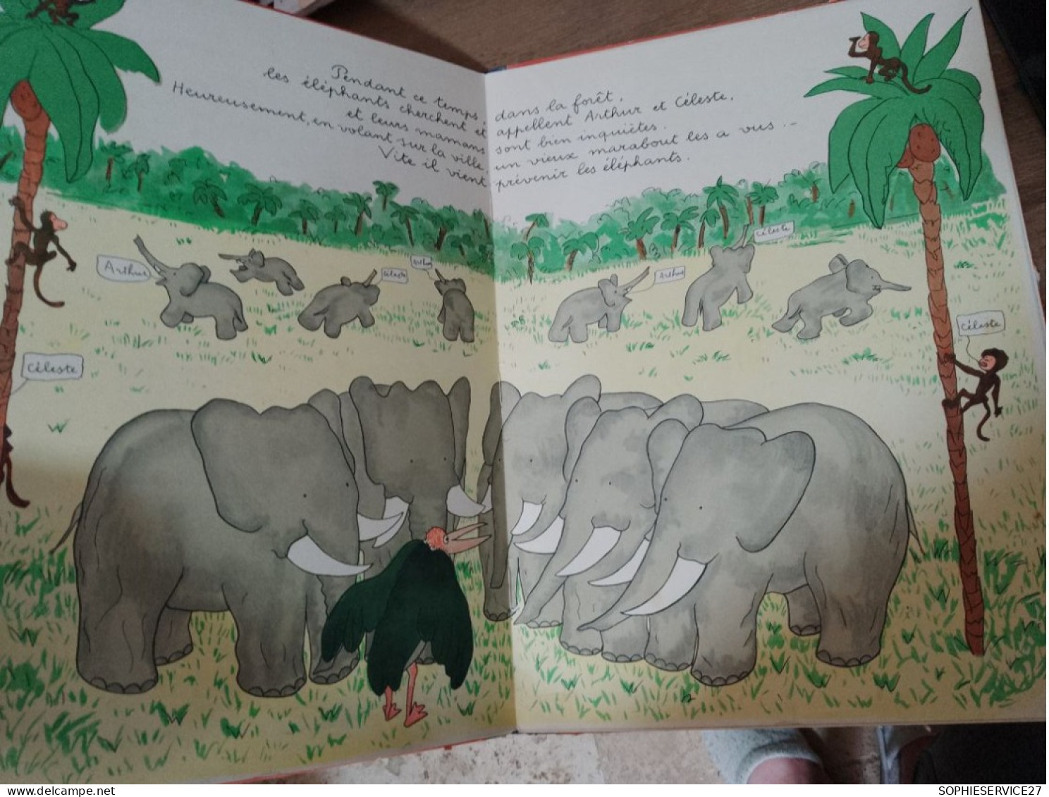 128 //  HISTOIRE DE BABAR LE PETIT ELEPHANT  / JEAN DE BRUNHOFF /  1939