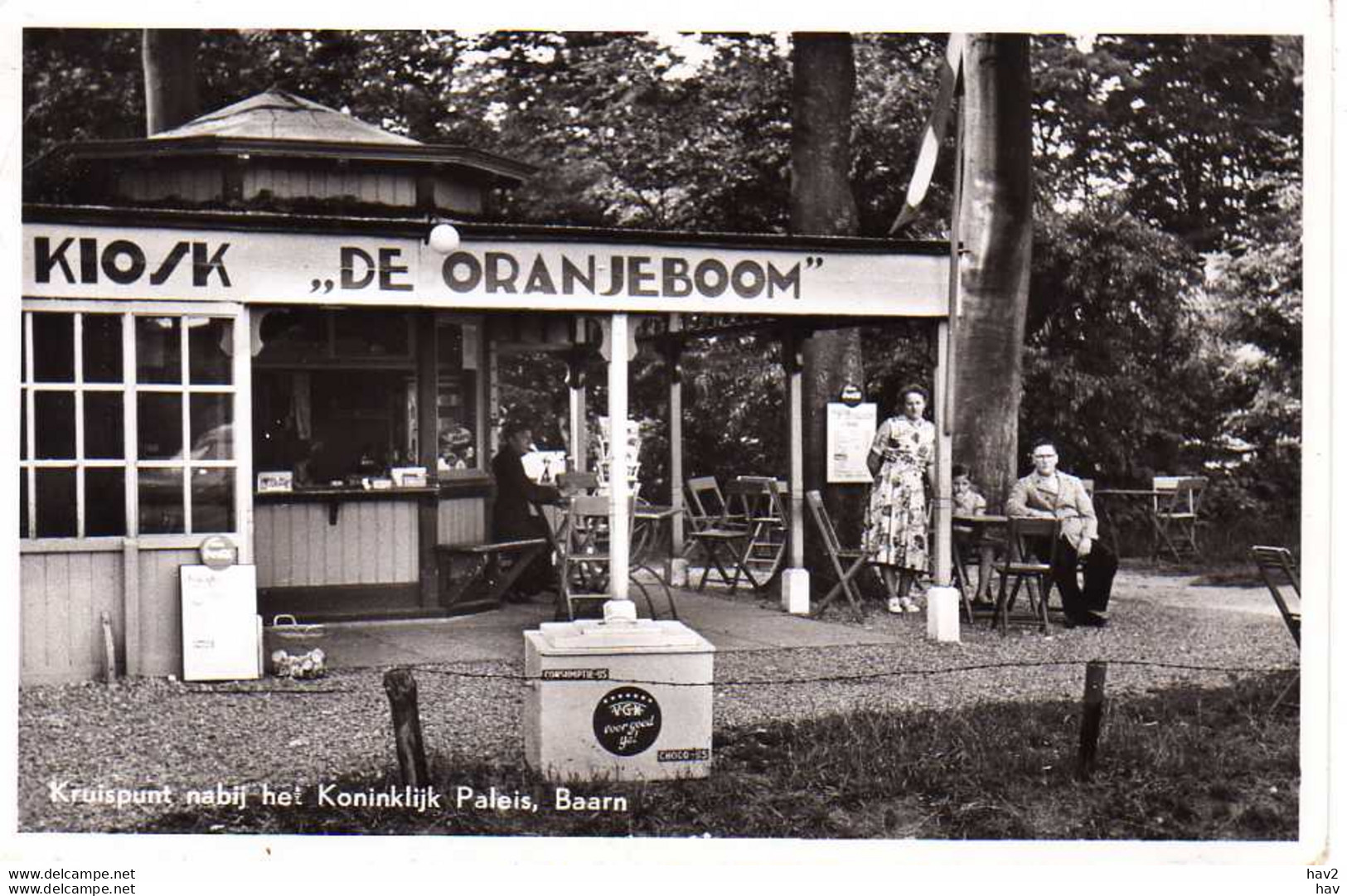 Baarn Kiosk Kon.paleis AM1597 - Baarn