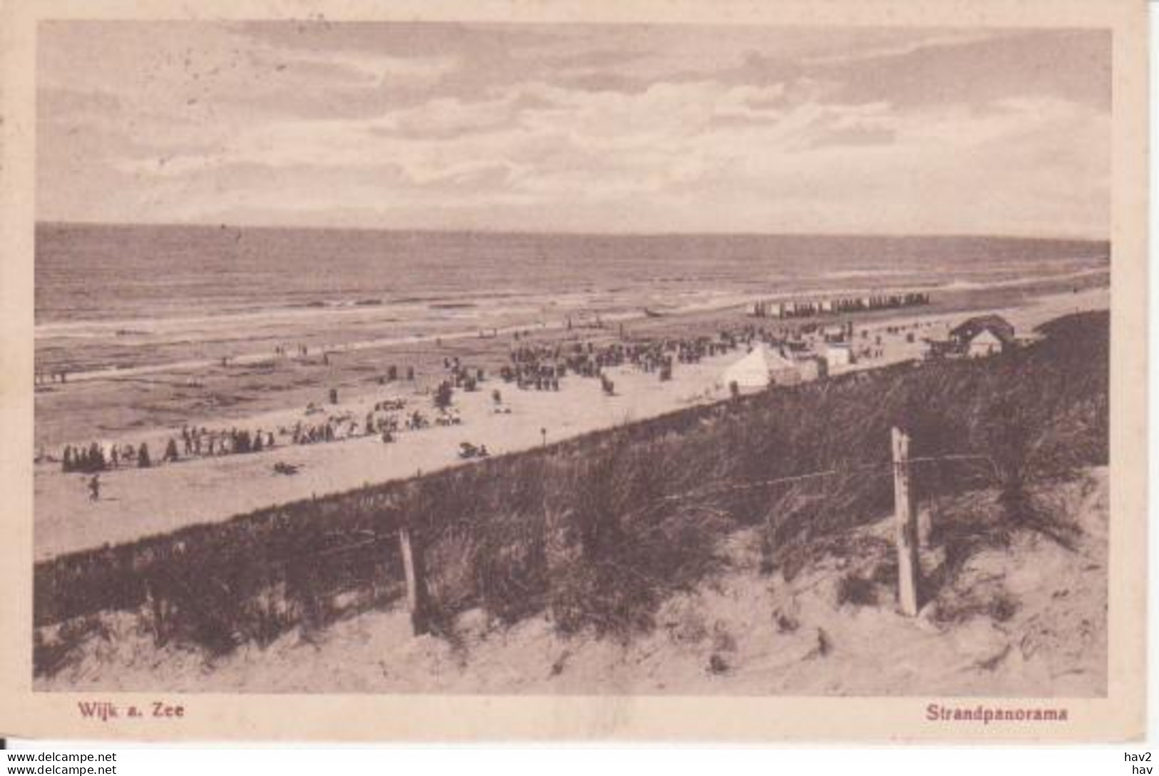 Wijk Aan Zee Strandpanorama 1915 RY 8306 - Wijk Aan Zee
