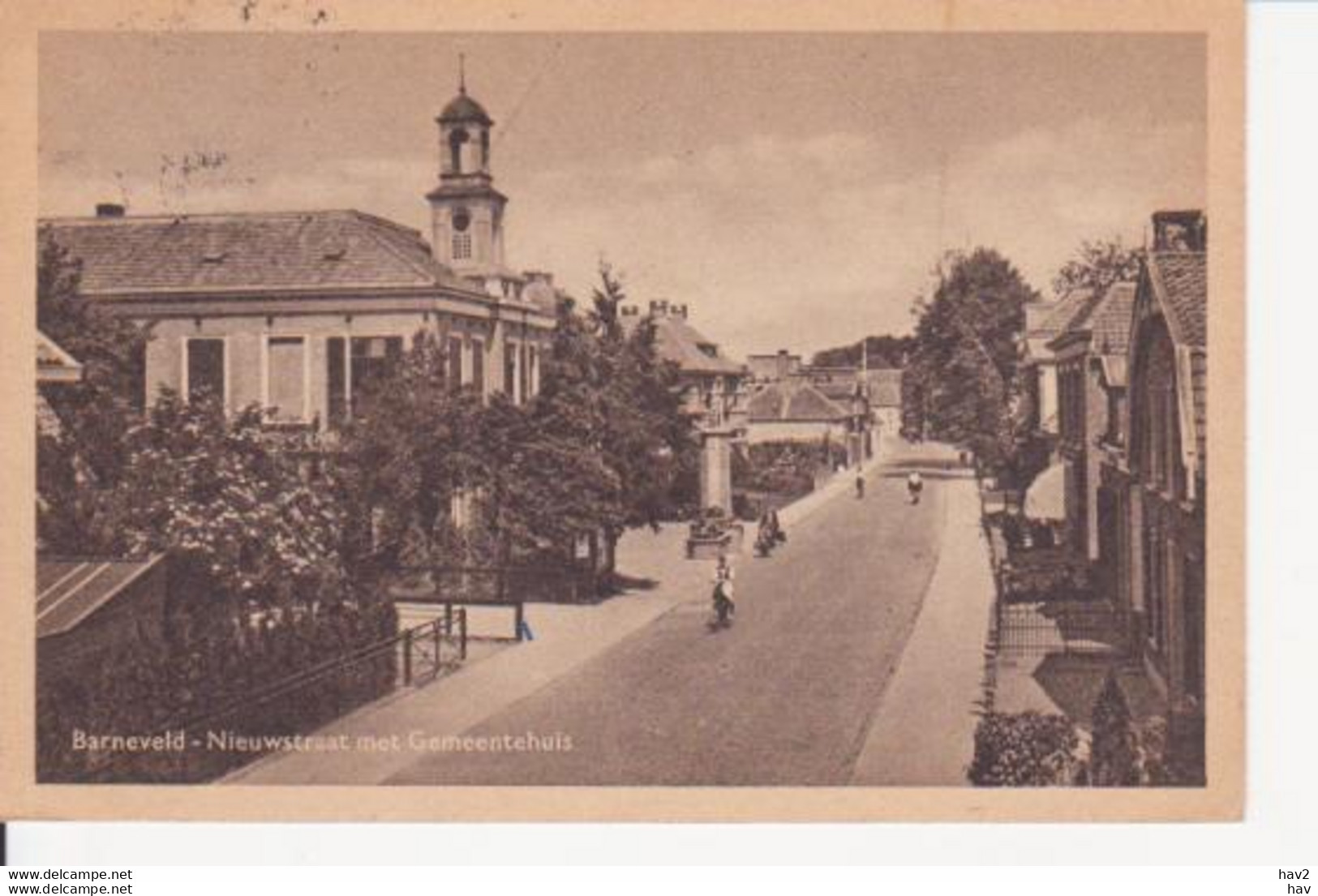 Barneveld Nieuwstraat, Gemeentehuis 1951 RY 8354 - Barneveld