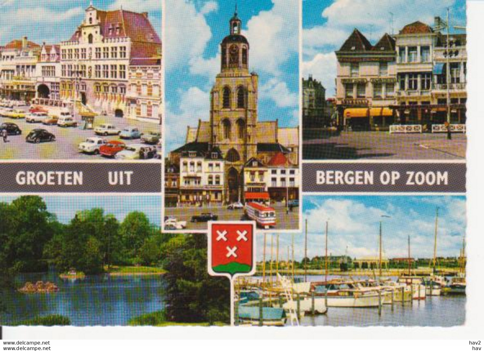 Bergen Op Zoom 5-luik  RY 5092 - Bergen Op Zoom