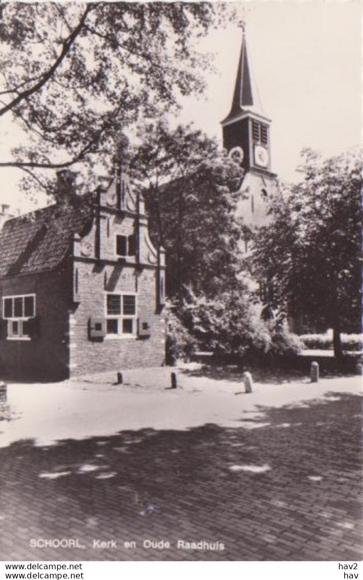 Schoorl N.H. Kerk  En Oude Raadhuis RY 8750 - Schoorl