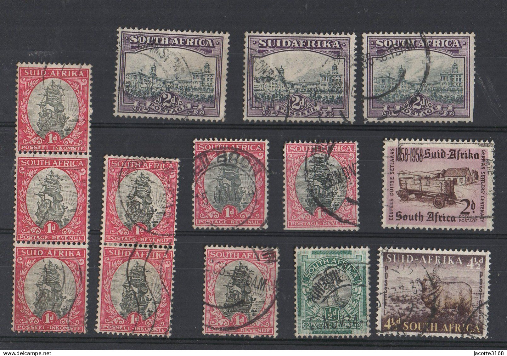 AFRIQUE Du SUD 1960-1969 Lot De Plus De 100 Timbres - Oblitérés