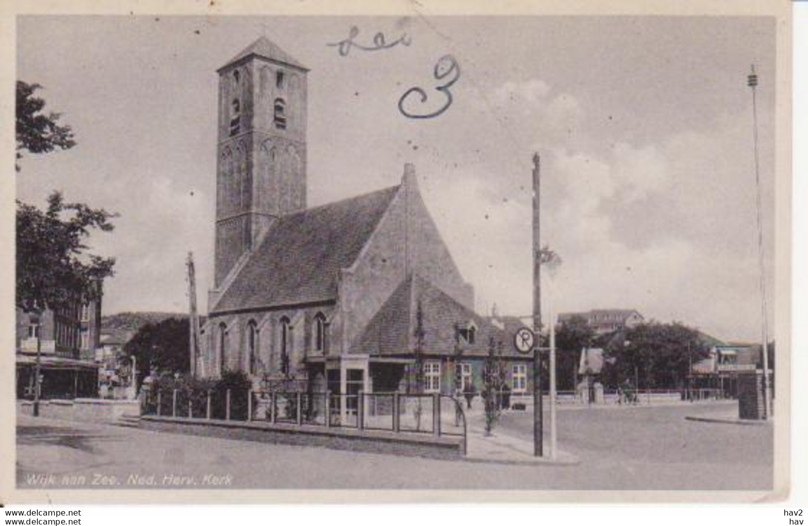 Wijk Aan Zee N.H. Kerk  RY 8147 - Wijk Aan Zee