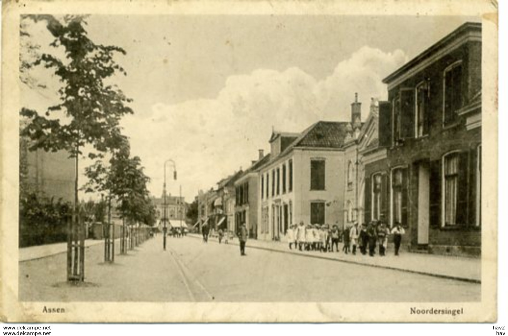 Assen Noordersingel Schoolklasje AM1757 - Assen