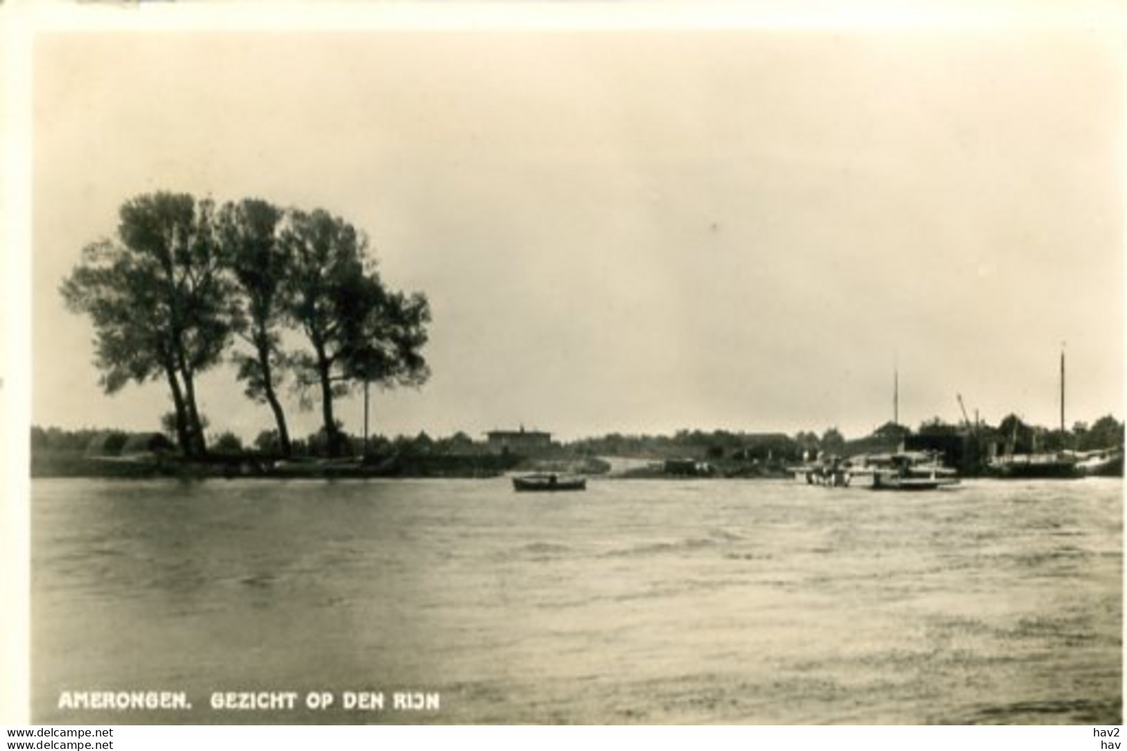 Amerongen Gezicht Op De Rijn AM1721 - Amerongen