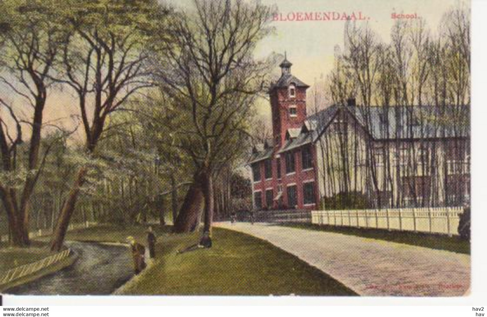 Bloemendaal School 1907  RY 6515 - Bloemendaal