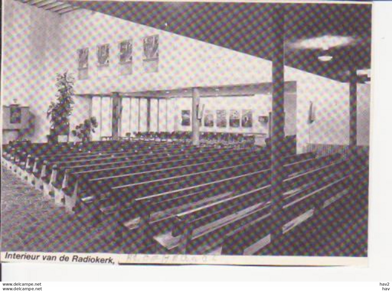 Bloemendaal Radio Kerk Interieur RY 6816 - Bloemendaal