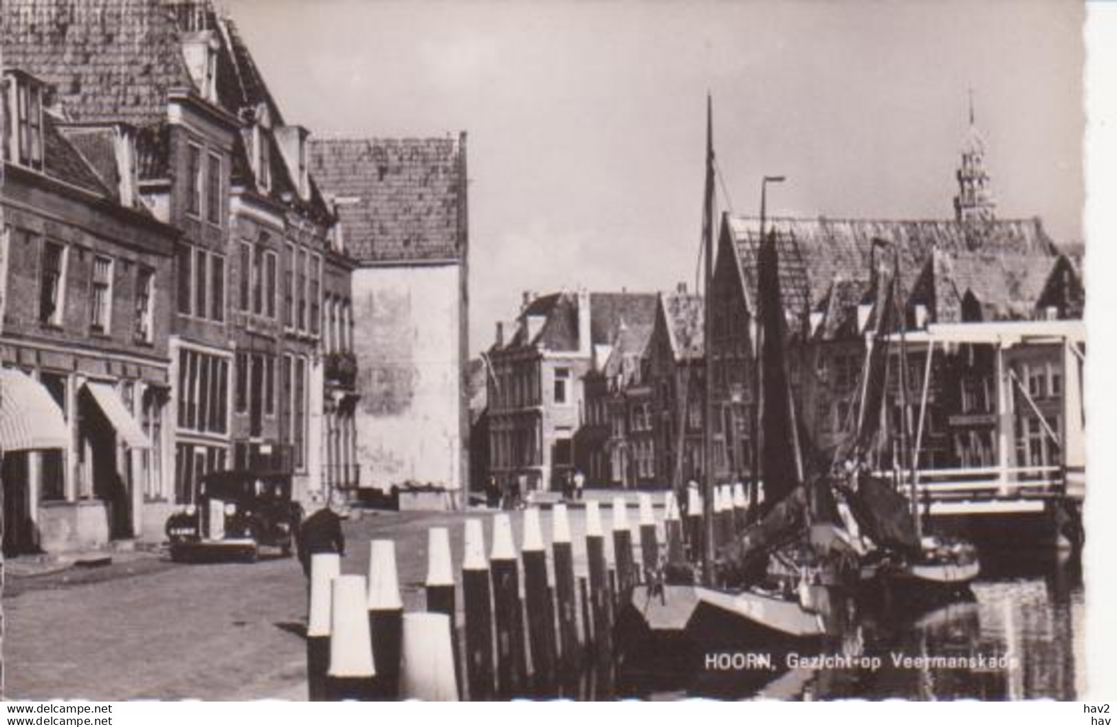 Hoorn Gezicht Op Veermanskade RY 7094 - Hoorn