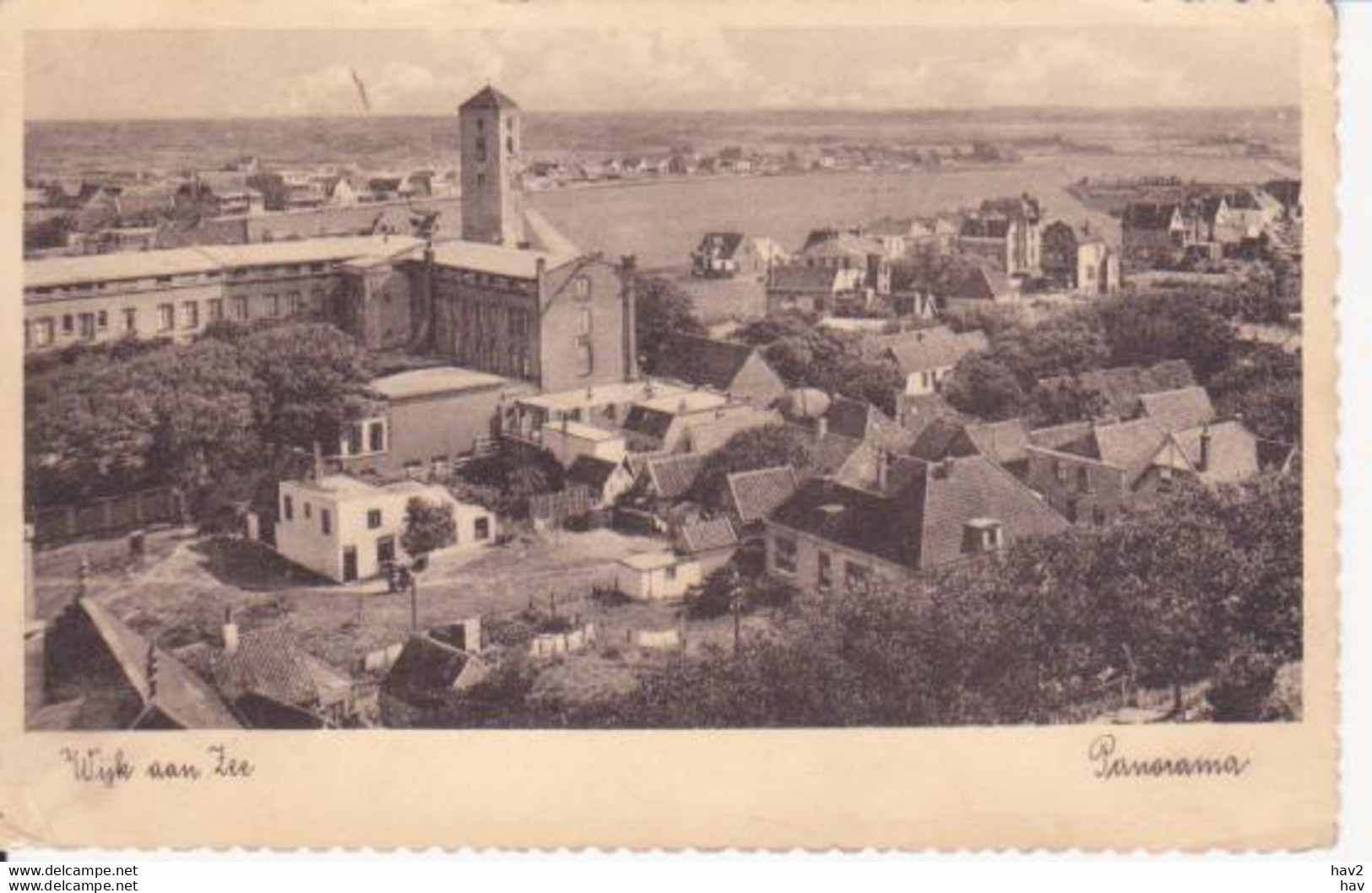 Wijk Aan Zee Panorama 1939 RY 7216 - Wijk Aan Zee