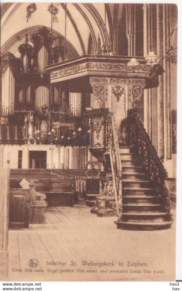 Zutphen St. Walsburg Kerk Interieur RY 4913 - Zutphen