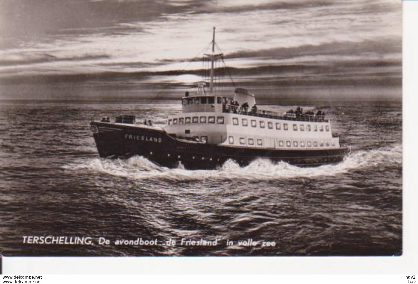 Terschelling Avondboot De Friesland RY 6180 - Terschelling