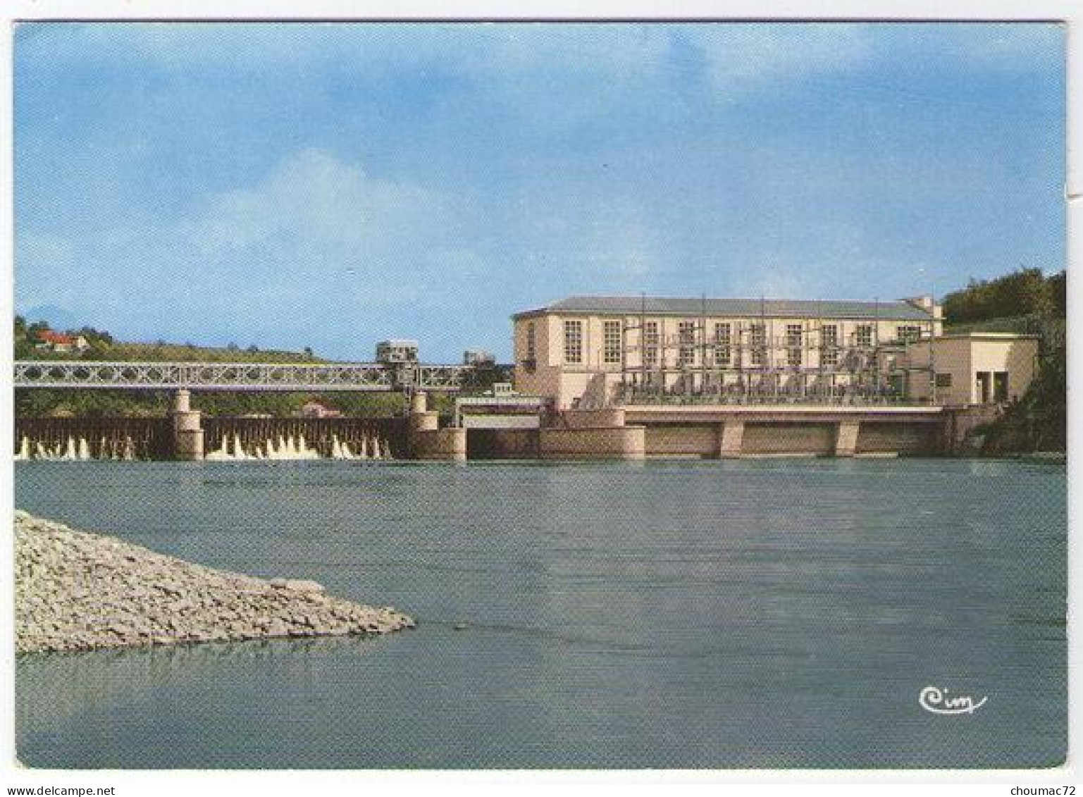 (01) 068, Seyssel S Rhone, GF, Combier Ci 11, Le Barrage - Seyssel