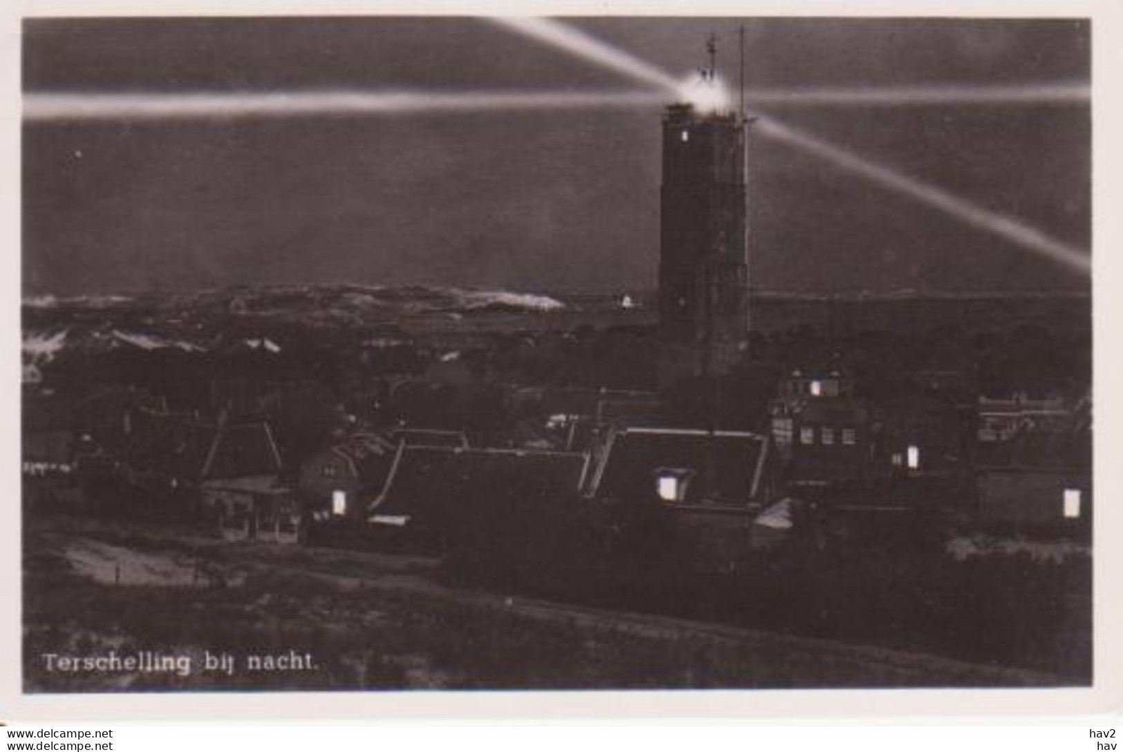 Terschelling Bij Nacht Vuurtoren RY 3572 - Terschelling