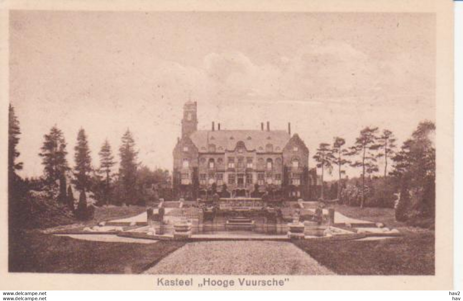 Baarn Kasteel Hooge Vuursche  RY 4111 - Baarn