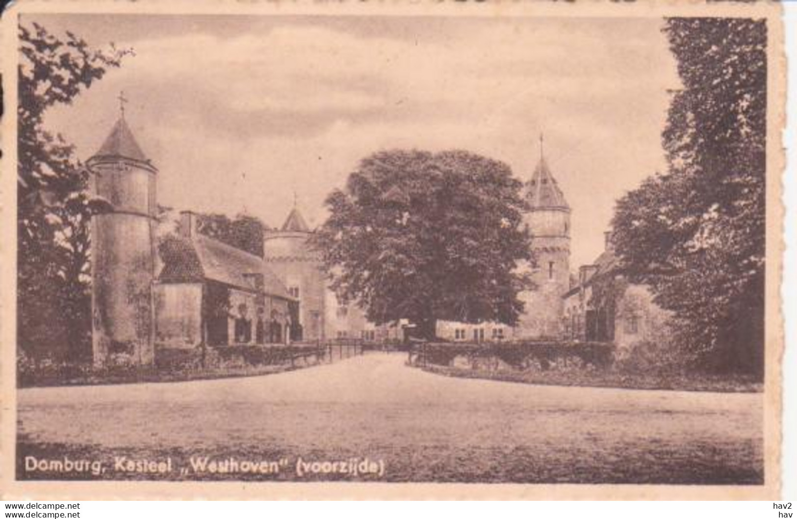 Domburg Kasteel Westhoven RY 4154 - Domburg