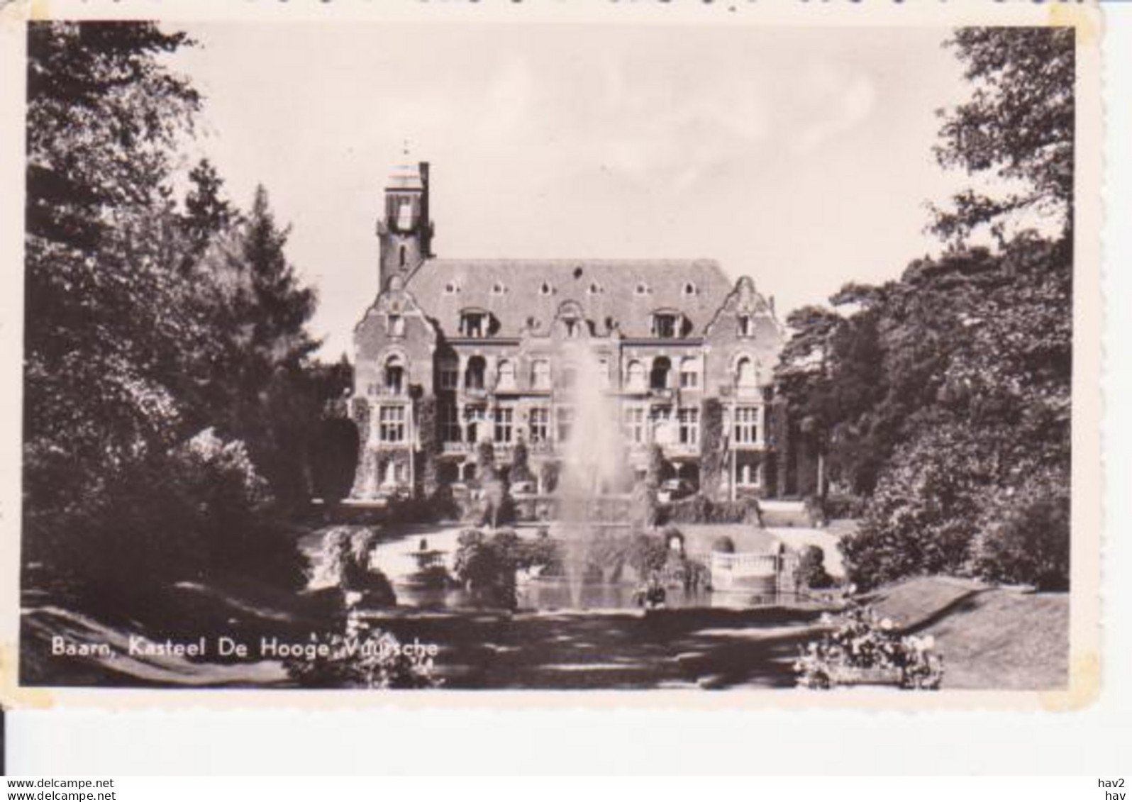 Baarn Kasteel De Hooge Vuursche RY 4264 - Baarn