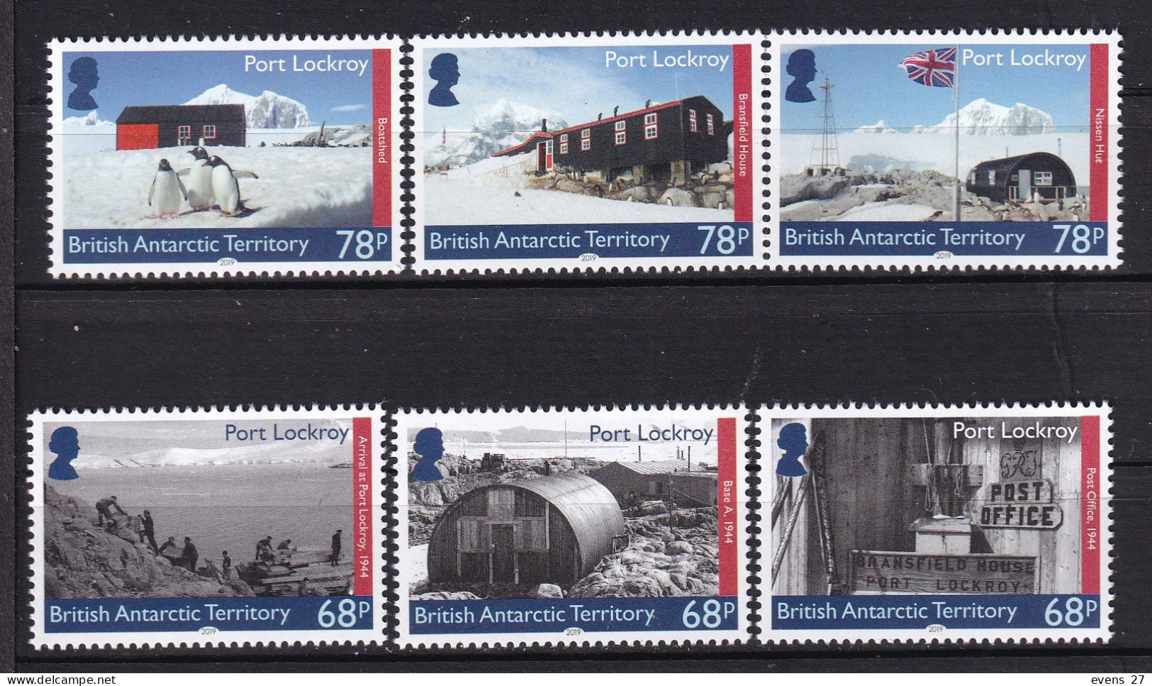 BRITISH ANTARCTIC TERRITORY-2019- PORT LOCKROY-MNH - Ongebruikt