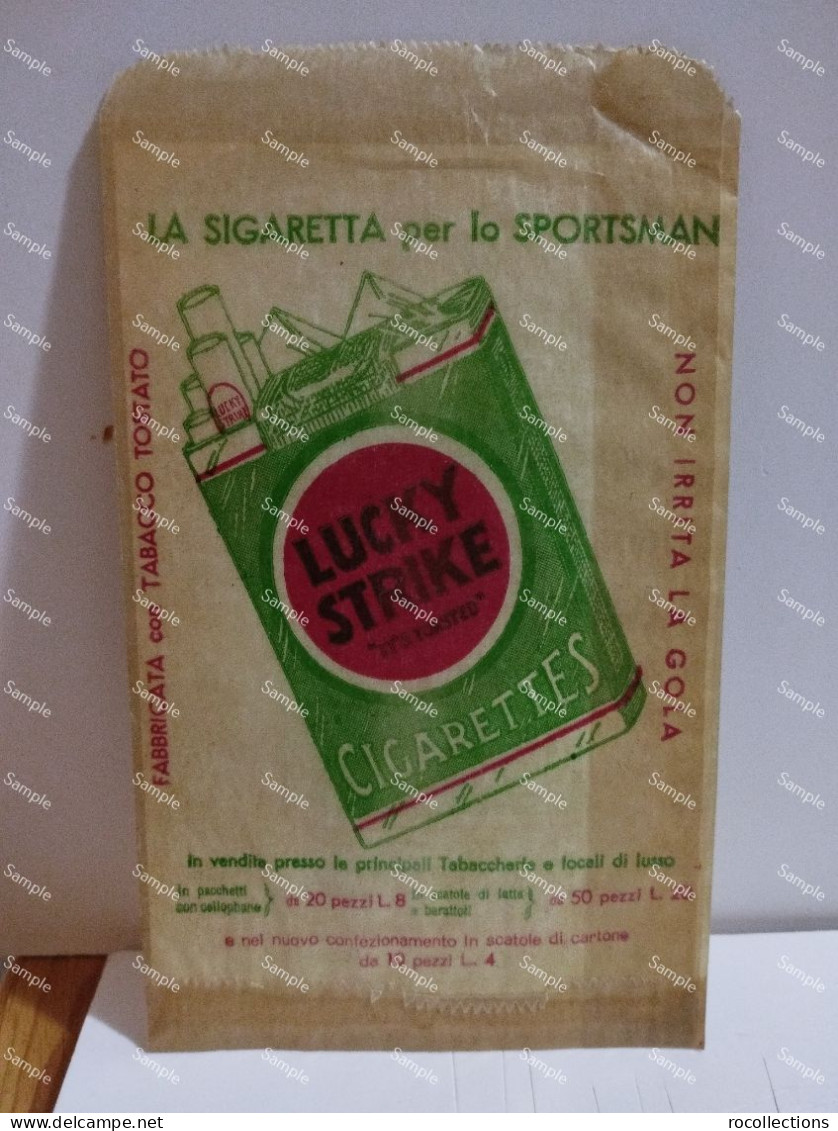 Italia Italy Cigarette Tobacco Bags LUCKY STRIKE Sportsman - Empty Tobacco Boxes