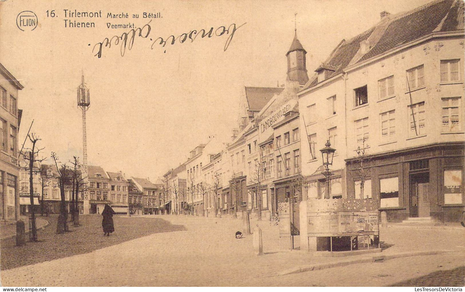 BELGIQUE - Tirlemont - Marché Au Bétail - Carte Postale Ancienne - Tienen