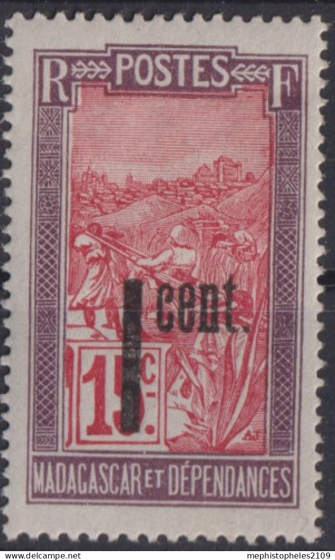 MADAGASCAR 1921 - MLH - YT 125 - Neufs