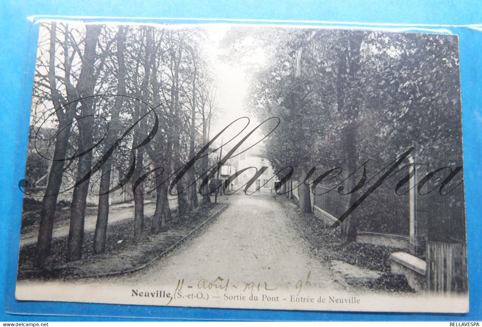 Neuville Sortie Du Pont Entrée De Neuville. 1912   D95 - Neuville-sur-Oise