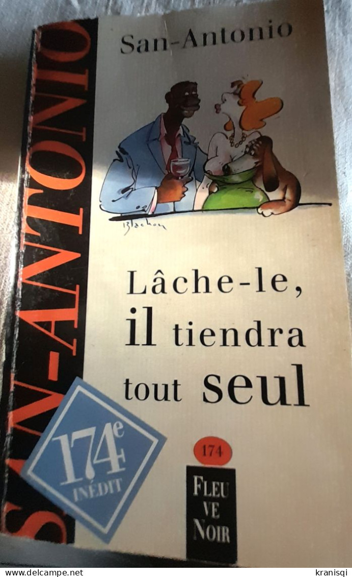 Lot De San Antonio Collection Complète De 175 No De Frédéric Dard - Novelas Negras