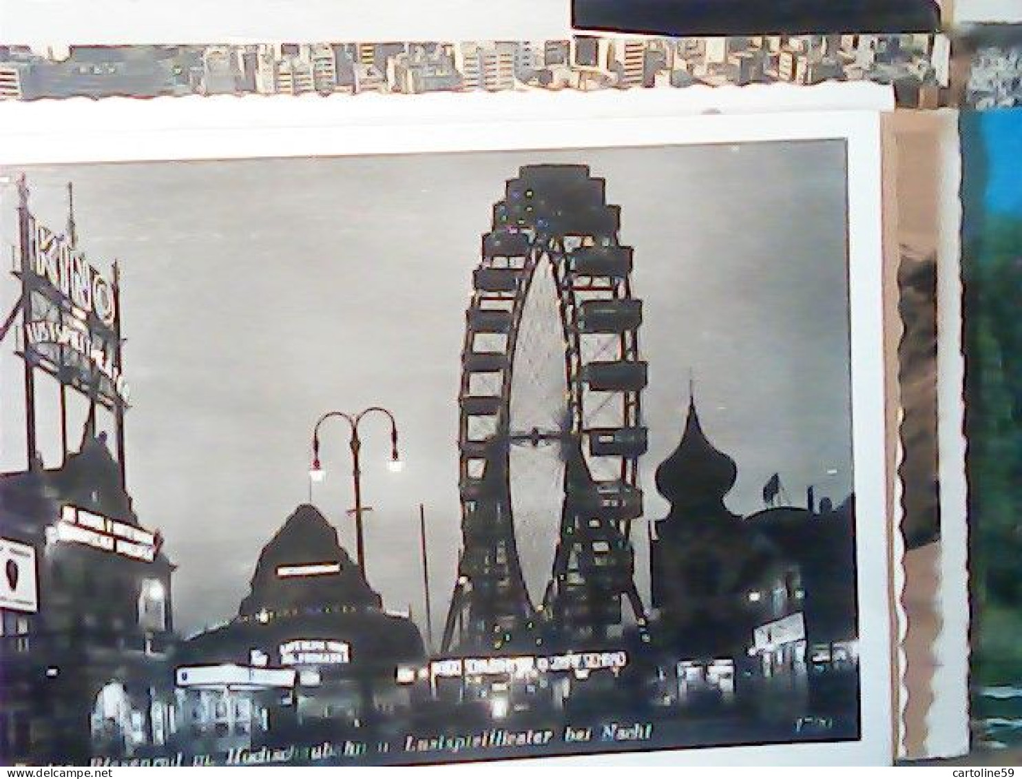 AUSTRIA WIEN  Österreich - - Prater, Riesenrad Bei Nacht VB1950 JM1503 - Prater