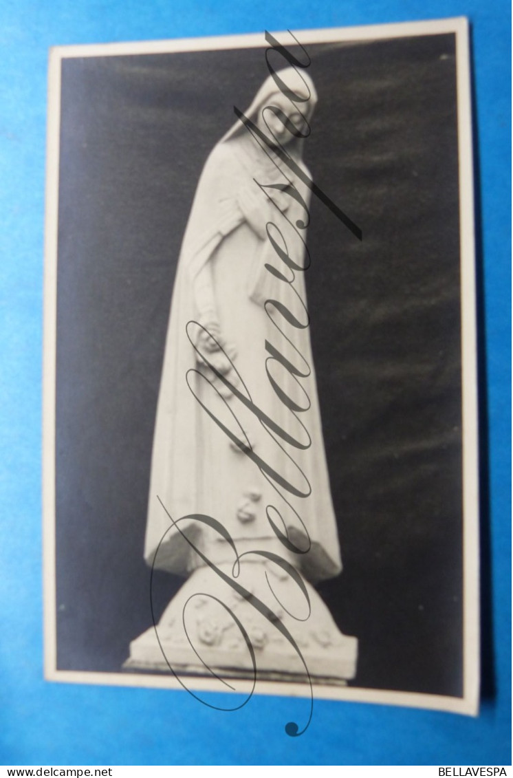 Zwartberg Genk  Kerk  St Thérese De L'enfant Jesus  Madonna  Originele Doka Agfa Fotokaart 1941 - Genk