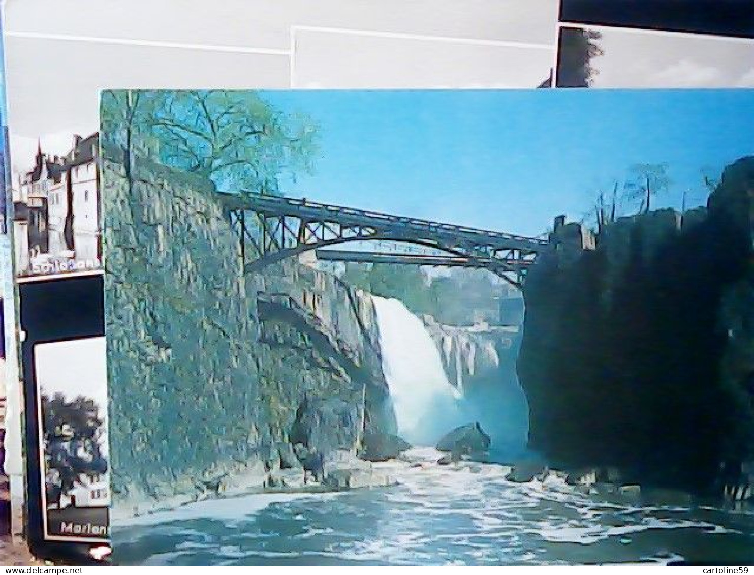 Etats Unis -- Passaic Falls From The Basin Paterson N1970 JM1506 - Paterson