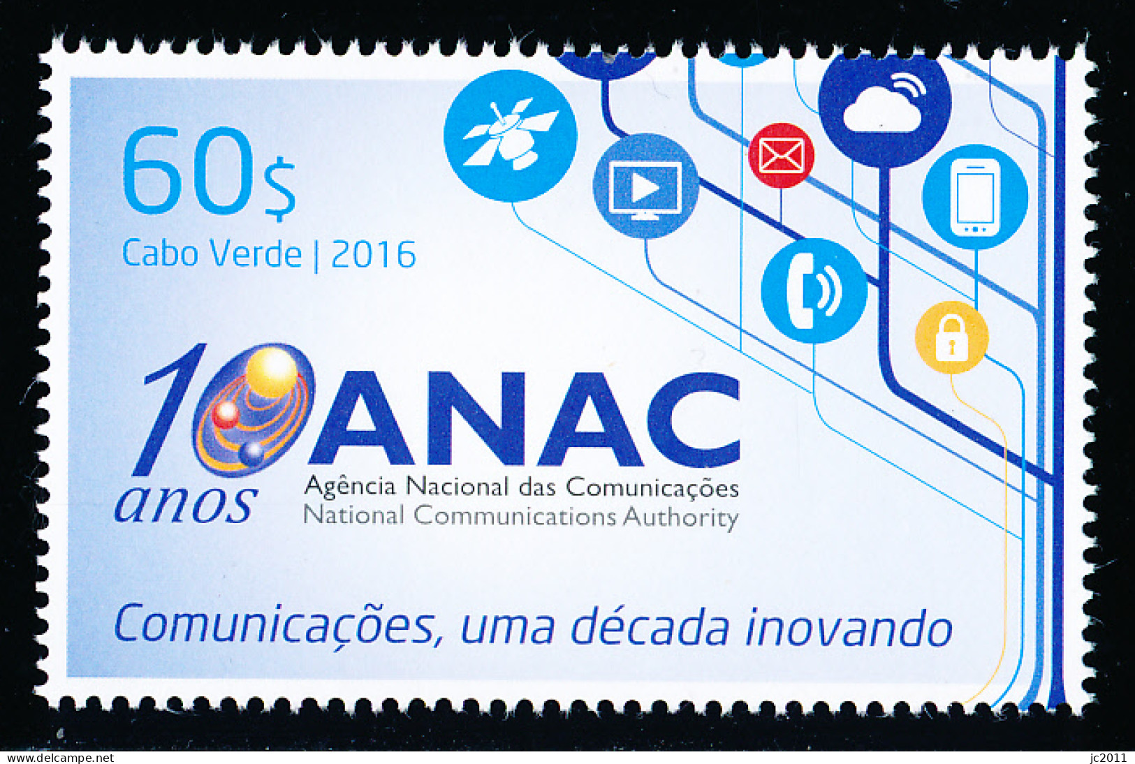 Cabo Verde - 2016 - ANAC - MNH - Cap Vert