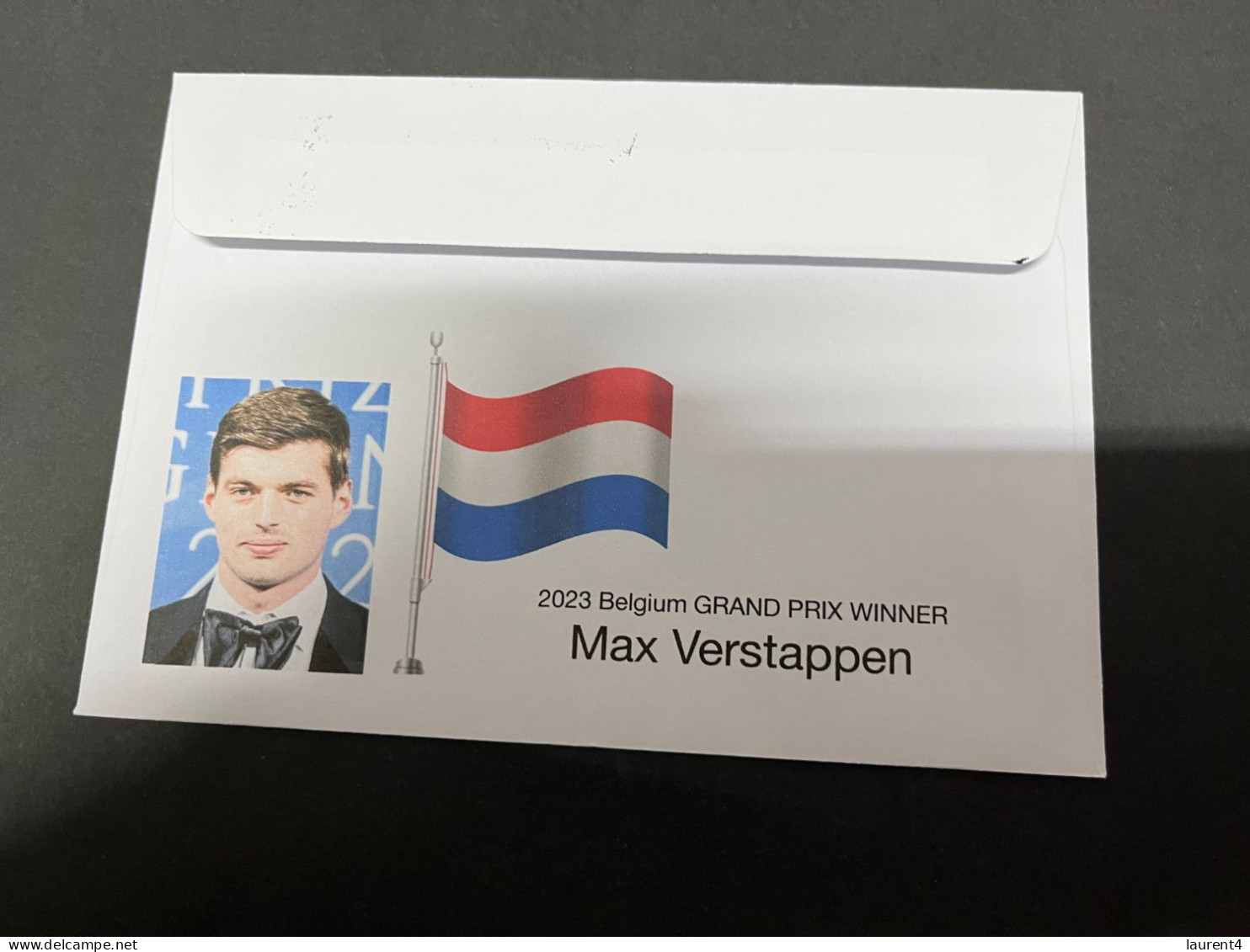 4-8-2023 (1 T 27) Formula One - 2023 Belgium Grand Prix - Winner Max Verstappen (30 July 2023) Australia Stamp - Autres & Non Classés