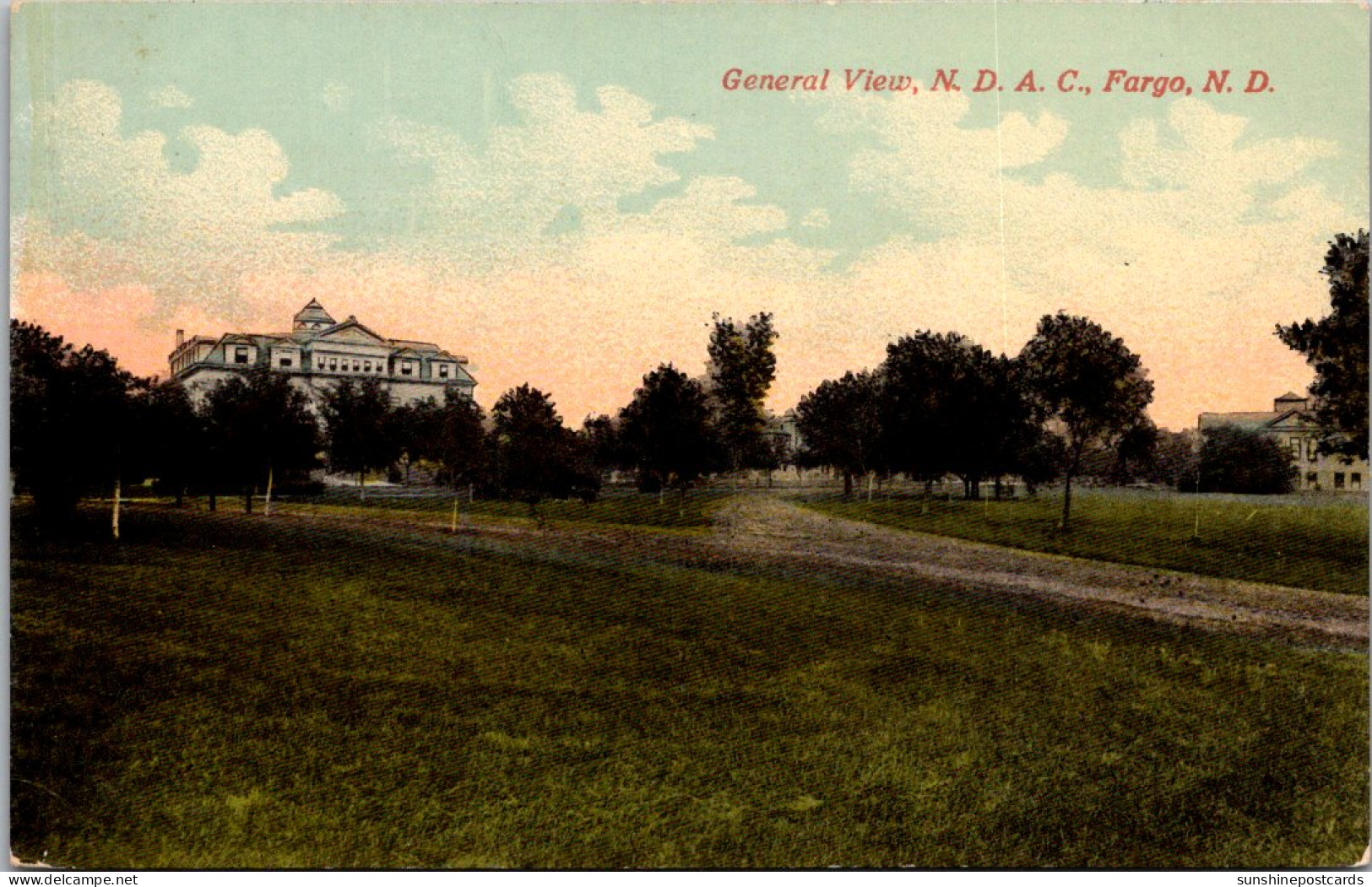 North Dakota Fargo General View North Dakota Agricultural College - Fargo