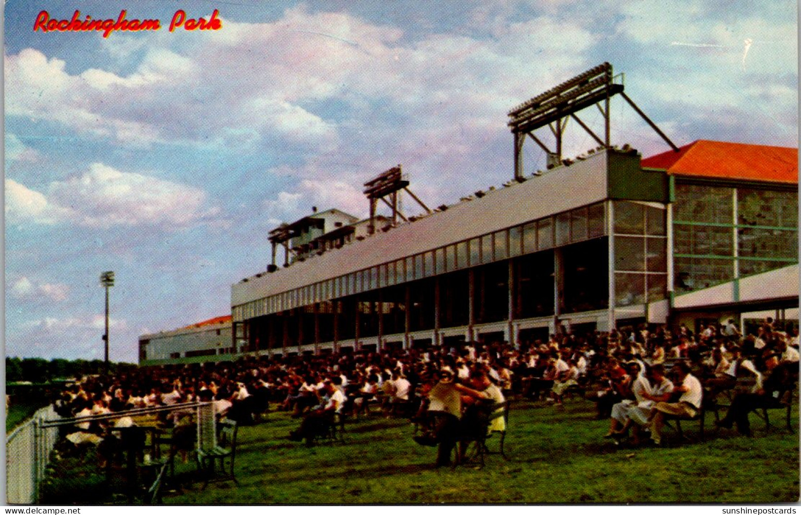 New Hampshire Salem Rockingham Park Horse Racing Grandstand And Club House - Salem