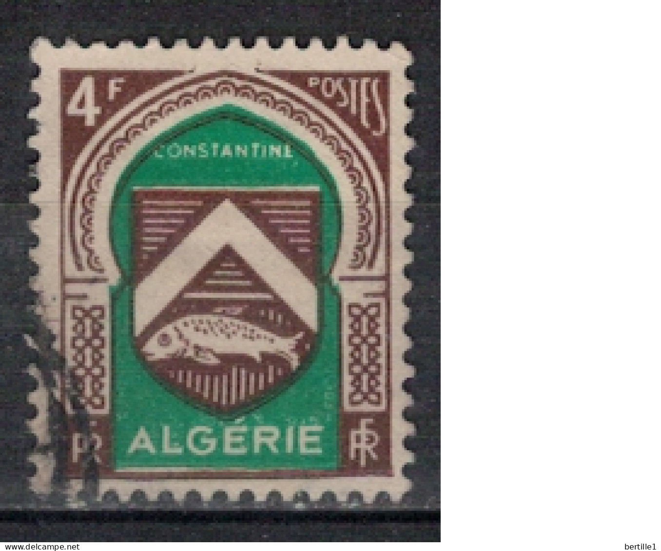 ALGERIE      N°  YVERT  263  Oblitéré ( OB 11/45   ) - Oblitérés