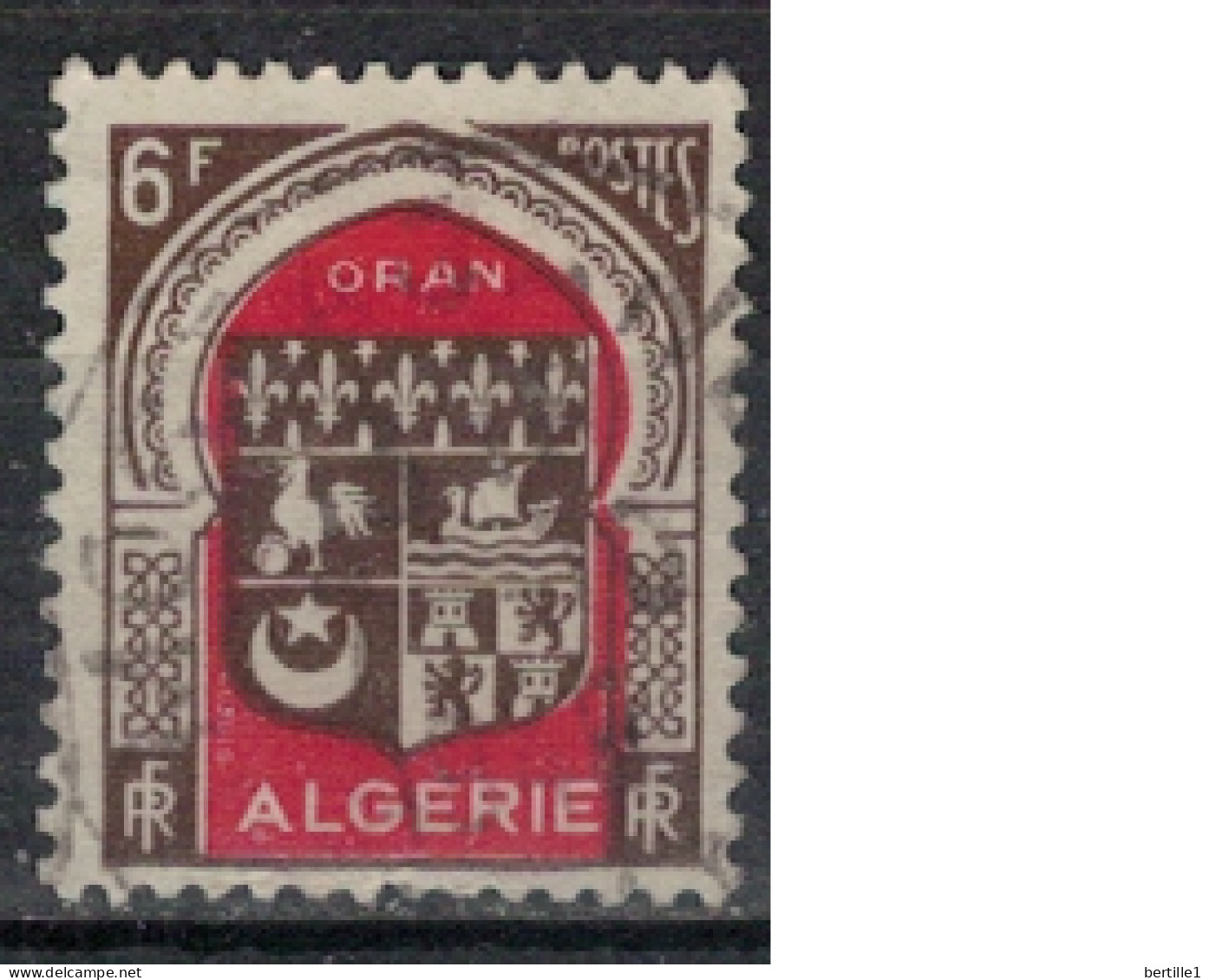 ALGERIE      N°  YVERT  265  Oblitéré ( OB 11/45   ) - Oblitérés